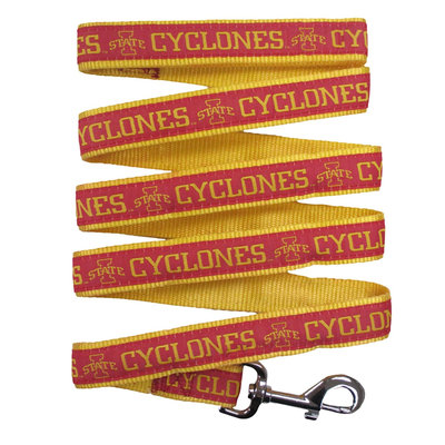 Mirage 301-11 LS-LG Iowa State Cyclone Dog Leash Large