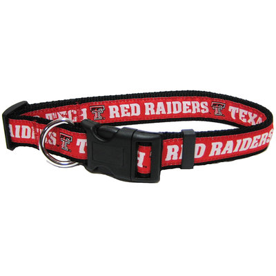 Pets First College Texas Tech Red Raiders Pet Collar, Medium