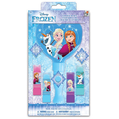 Townley Frozen 4pc Lip Stick w/ Light Mirror