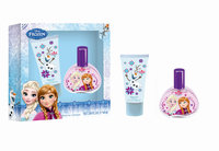 Air-val International, S.a. Air Val Disney Frozen Eau de Toilette Natural Spray Net 1.7 fl oz, Shower Gel Net 2.04 fl oz