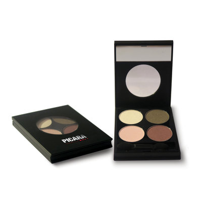 Picara Eye Can Shadow Compact Quad, Nudes