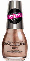 SINFULCOLORS Two-Step Gel Nail Polish Beau-tie, Grey