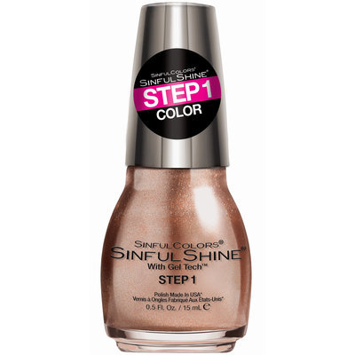 SINFULCOLORS Two-Step Gel Nail Polish Beau-tie, Grey