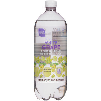 White Grape Sparkling Water 33.8 FL OZ BOTTLE