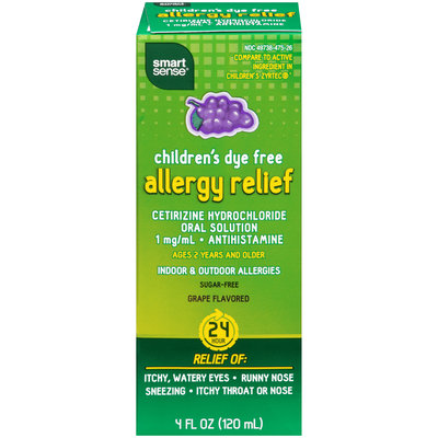 Mygofer Children's Dye Free Allergy Relief Grape Flavored Antihistamine 4