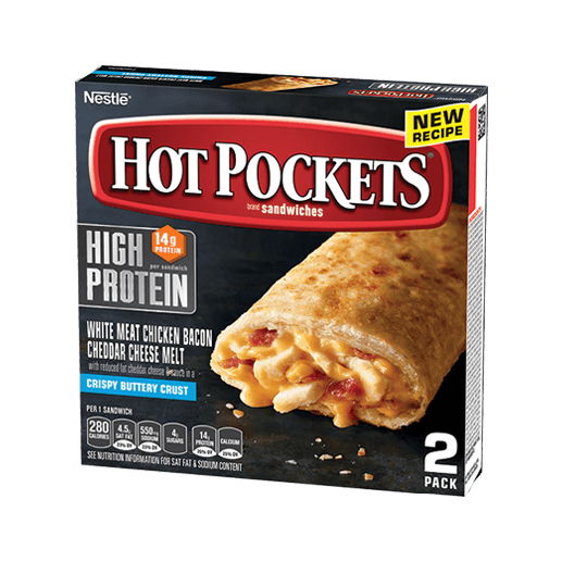 Hot Pockets® White Meat Chicken Bacon Cheddar Cheese Melt