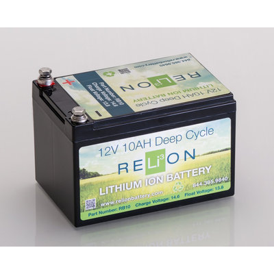 RELiON 12V 10AH LITHIUM-ION BATTERY