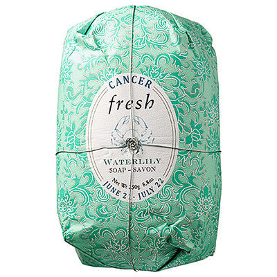 fresh Zodiac Sign Soap Cancer - Waterlily
