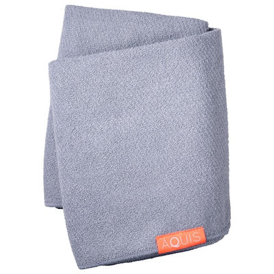 Aquis Lisse Luxe Long Hair Towel Cloudy Berry 19 x 52 in / 50 x 132 cm