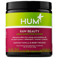 Hum Nutrition Raw Beauty Green Super Food Powder - Tahitian Vanilla & Berry Infusion