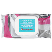 FIRST AID BEAUTY Hello FAB Caffeine Matcha Wake Up Wipes 25 wipes