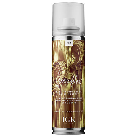 IGK Speechless Hair and Body Dry Oil Finishing Spray