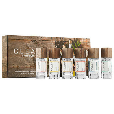 CLEAN Six Piece Reserve Travel Spray Layering Collection
