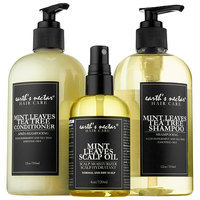 Earth's Nectar Mint Leaves Hair Therapy Set