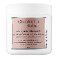 Christophe Robin Cleansing Volumizing Paste with Pure Rassoul Clay and Rose Extracts