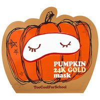 too cool for school Pumpkin 24K Gold Mask