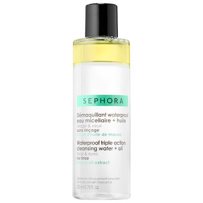 SEPHORA COLLECTION Waterproof Triple Action Cleansing Water + Oil