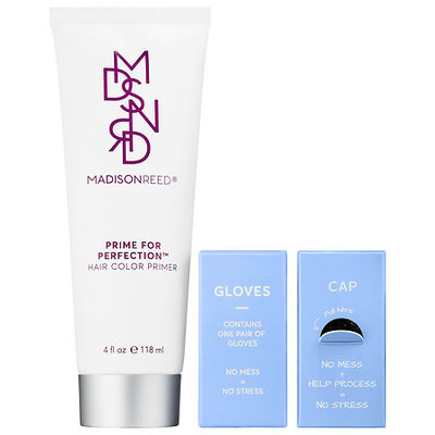 Madison Reed Prime For Perfection Hair Color with Hair Cap and Pair of Gloves