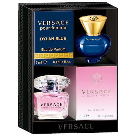 Versace Bright Crystal and Dylan Blue Pour Femme Mini Coffret