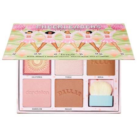 Benefit Cosmetics The Cheekleaders Squad Cheek Palette Pink