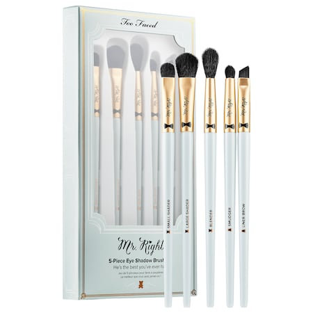 Too Faced Mr Right 5 Piece Eye Shadow Brush Set Reviews 2019