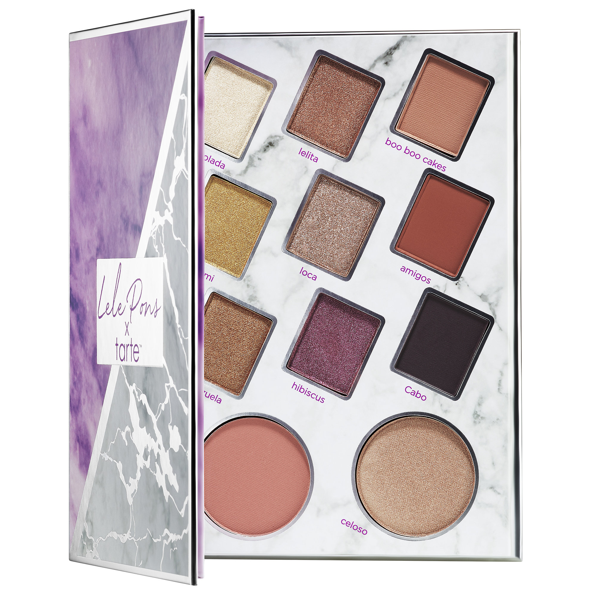 sephora lele pons tarte メイクパレット tarte LeLe Pons x Tarte Eye & Cheek Palette