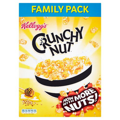 Kellogg's Crunchy Nut Corn Flakes Cereal 750g