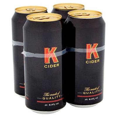 K Cider 4 x 440ml