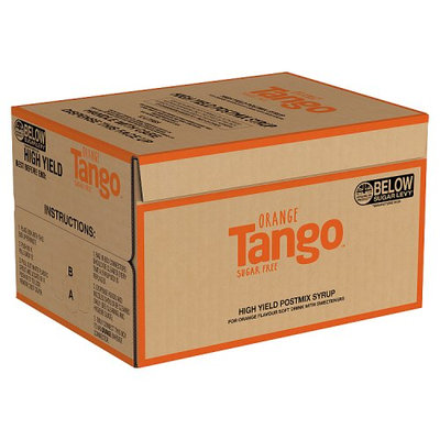 Tango Sugar Free Orange High Yield Postmix Syrup 12 Litres