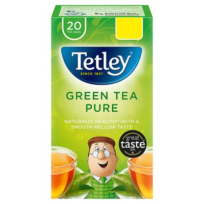 Tetley Pure Green Tea Bags PMP x20