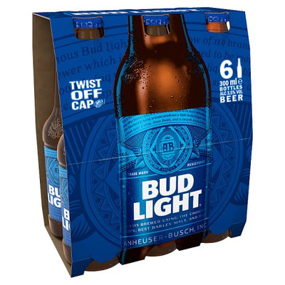 Bud Light 6 x 300ml