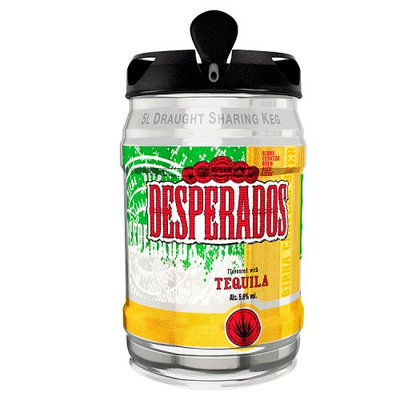 Desperados Beer Flavoured with Tequila 5L Keg