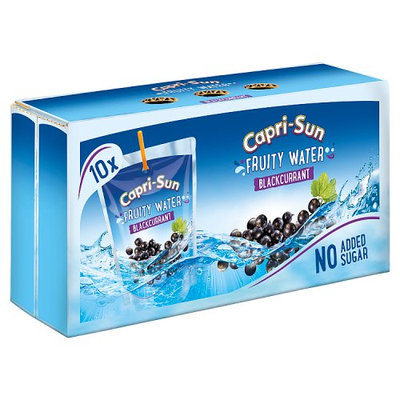 Capri-Sun Fruity Water Blackcurrant 10 x 200ml