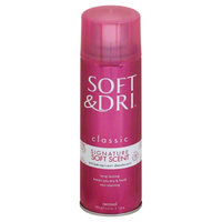Soft & Dri Classic Antiperspirant Deodorant Sigature Soft - 6 oz.
