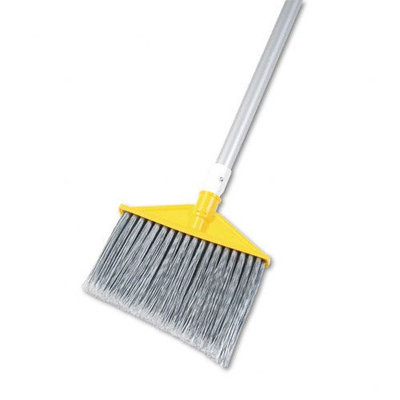Rubbermaid RCP 6385 GRA Angled Brooms- Aluminum