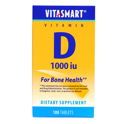 Vitasmart Vitamin D For Bone Health Dietary Supplement 1000 IU Tablets 100 Count - KMART CORPORATION