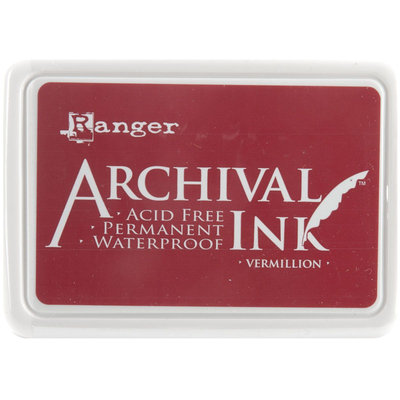 Ranger 489072 Archival Inkpad No. 0-Vermillion