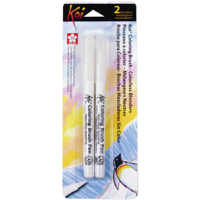 Sakura Koi Coloring Brush Colorless Blender, 2-Pack