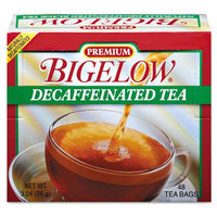 Bigelow Single Flavor Tea, Decaffeinated Black, 48 Bags/Box - BTC00356