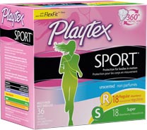 Playtex Sport Multipack With Regular And Super Absorbencies