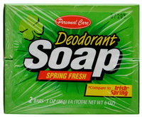 Personal Care 92078-1 Spring Fresh Deodorant Soap Bar - 3 oz. , 2 Pack, Pack of 12