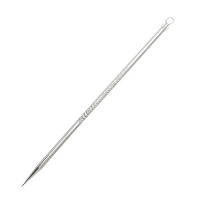 Unique Bargains Stainless Steel Beauty Face Facial Care Acne Remover Needle Pimple Blackhead Extractor Silver Tone