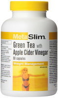 Webber Naturals MetaSlim Green Tea with Apple Cider Vinegar Capsules