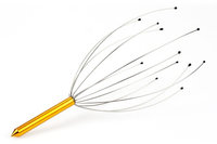 Good Old Values Yellow Head Massager Stress Release Muscle Tension Neck Scalp