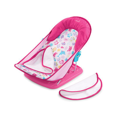 Summer Infant Bath Sling with Warming Wings in Pink