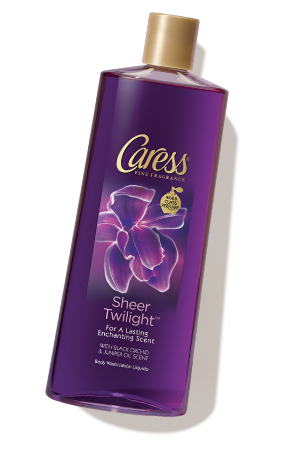 Caress® Sheer Twilight™ Black Orchid & Juniper Oil Scent Body Wash