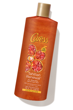 Caress® Tahitian Renewal™ Exfoliating Pomegranate Body Wash