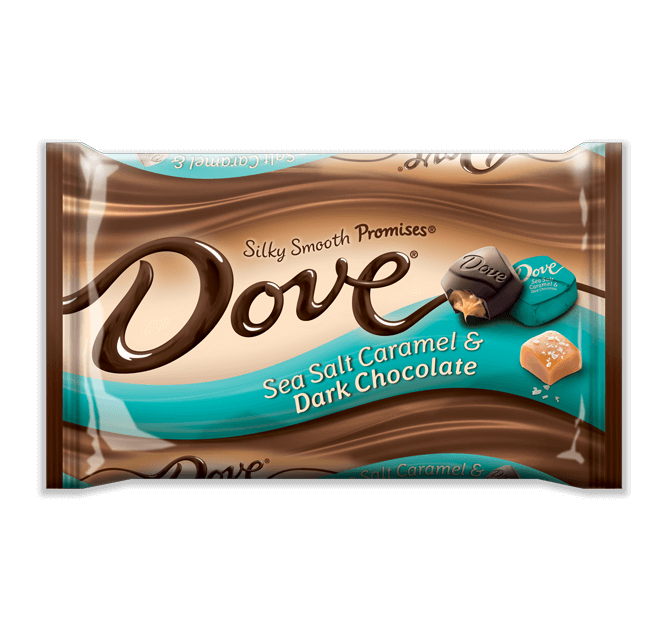 Dove Chocolate Promises Silky Smooth Sea Salt Caramel Dark Chocolate