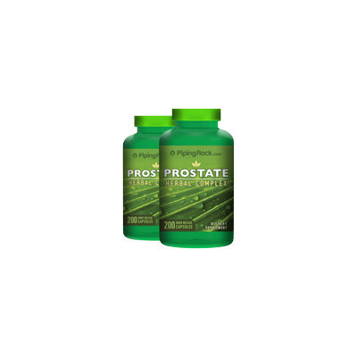 Piping Rock ProstAid Herbal Complex 2 Bottles x 200 Capsules