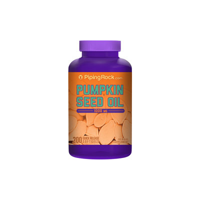 Piping Rock Pumpkin Seed Oil 1000mg 200 Softgels